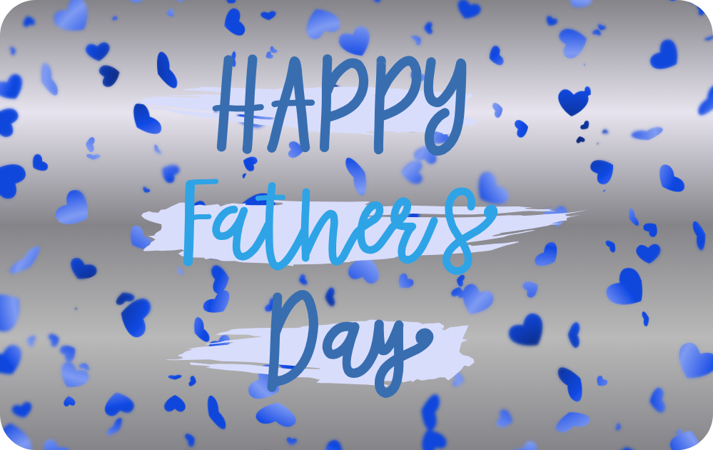 Custom Fathers Day Gift Card Decal| Customize to Your Liking| Waterproof Vinyl| Scratch Resistant| Glossy Laminate