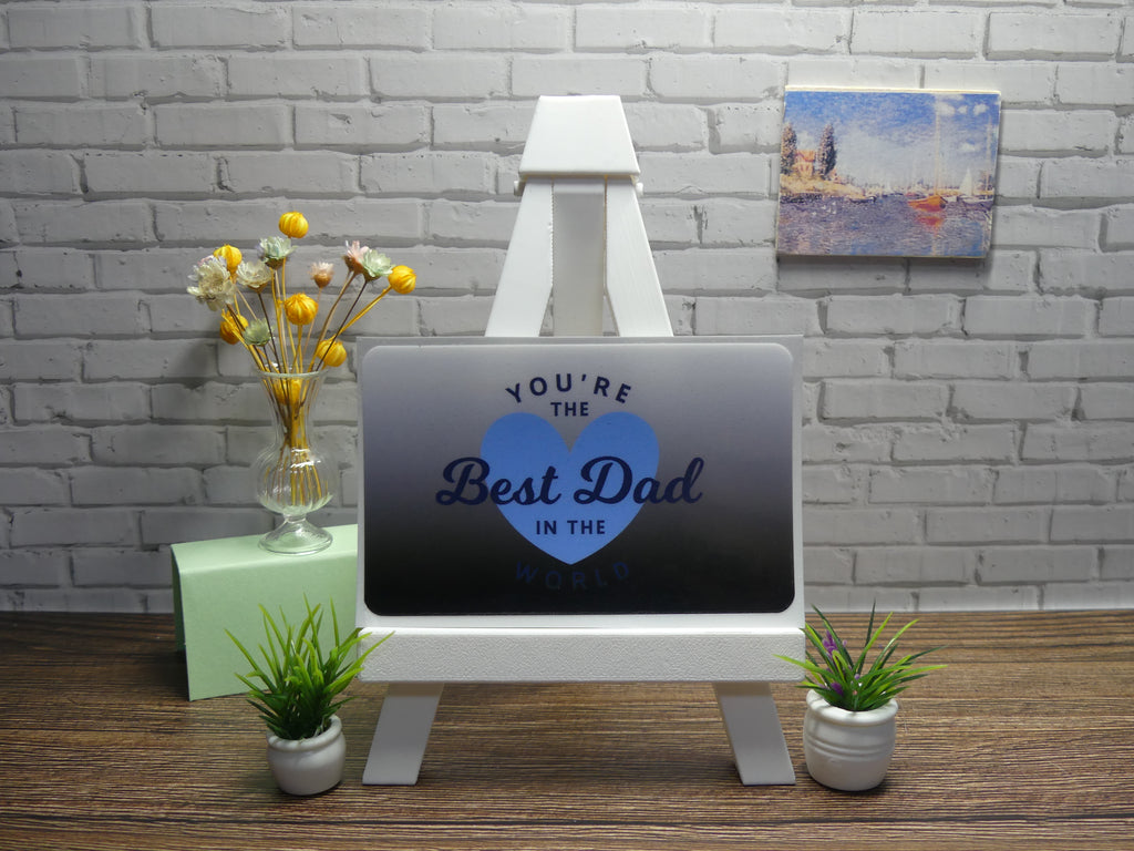 Custom Fathers Day Gift Card Decal| Customize to Your Liking| Waterproof Vinyl| Scratch Resistant| Glossy Laminate