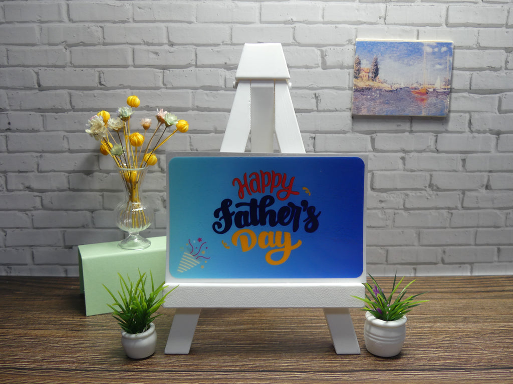 Custom Fathers Day Gift Card Decal| Customize to Your Liking| Waterproof Vinyl| Scratch Resistant| Glossy Laminate